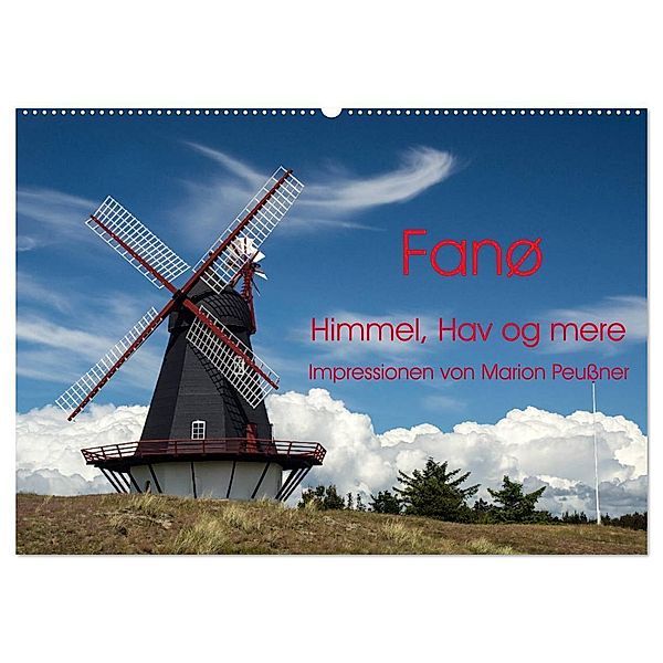 Fanø - Himmel, Hav og mere (Wandkalender 2024 DIN A2 quer), CALVENDO Monatskalender, Marion Peußner