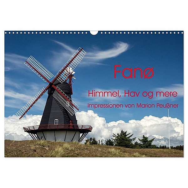 Fanø - Himmel, Hav og mere (Wandkalender 2025 DIN A3 quer), CALVENDO Monatskalender, Calvendo, Marion Peussner