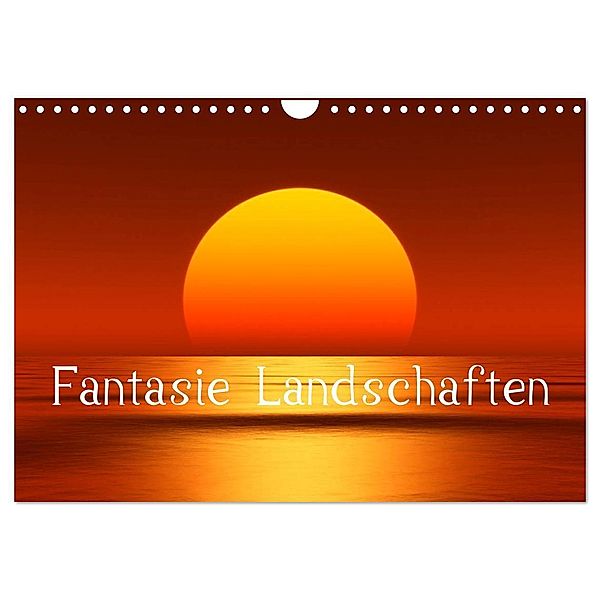 Fantasie Landschaften (Wandkalender 2024 DIN A4 quer), CALVENDO Monatskalender, Markus Gann (magann)