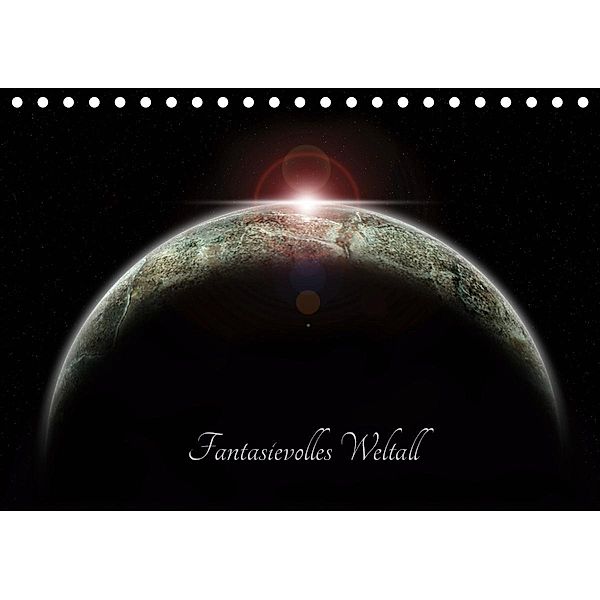 Fantasievolles Weltall (Tischkalender 2021 DIN A5 quer), Wibke Geiling