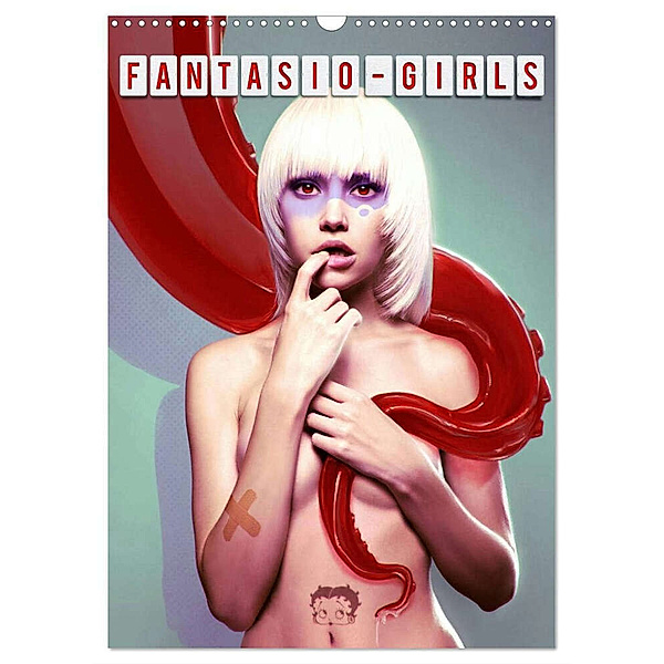 Fantasio Girls (Wandkalender 2024 DIN A3 hoch), CALVENDO Monatskalender, Fantasio