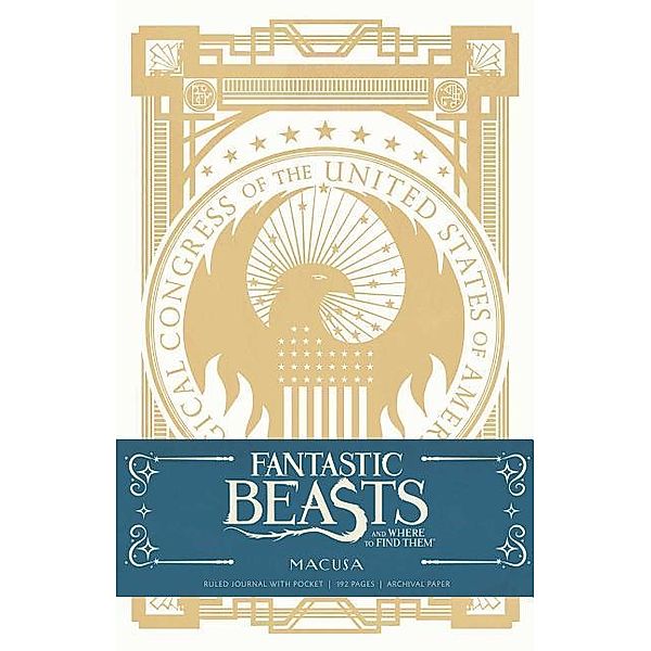 Fantastic Beasts and Where to Find them: MACUSA Hardcover Ruled Journal, Insight Editions