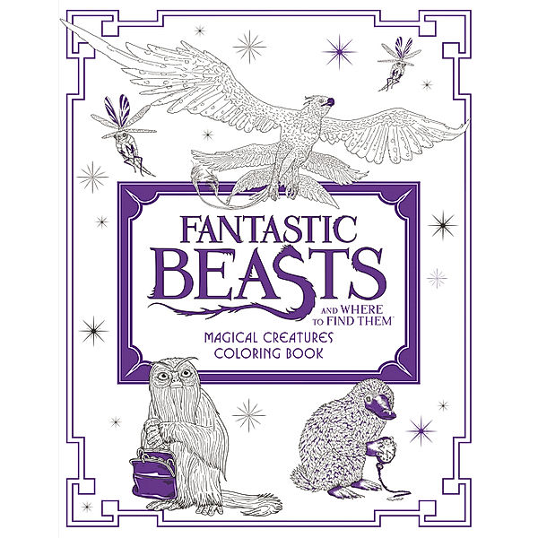 Fantastic Beasts and Where to Find Them: Magical Creatures Coloring Book, HarperCollins Publishers