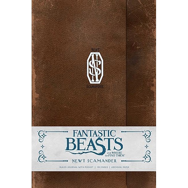 Fantastic Beasts and Where to Find Them: Newt Scamander Hardcover Ruled Journal, Insight Editions