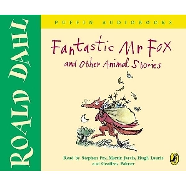 Fantastic Mr. Fox and other Animal Stories, 4 Audio-CDs, Roald Dahl