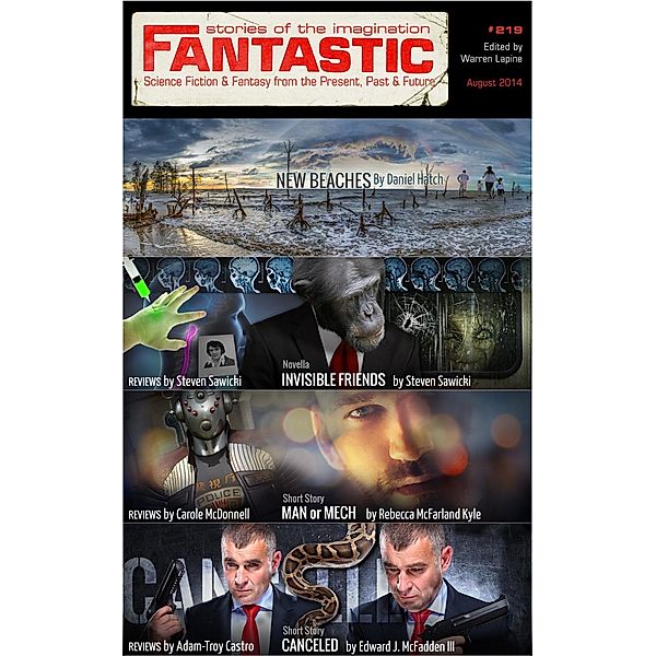 Fantastic Stories of the Imagination #219 / Fantastic Stories of the Imagination, Daniel Hatch, Rebecca Mcfarland Kyle, III Edward J. McFadden, Carole Mcdonnell, Adam-Troy Castro, Steven Sawicki