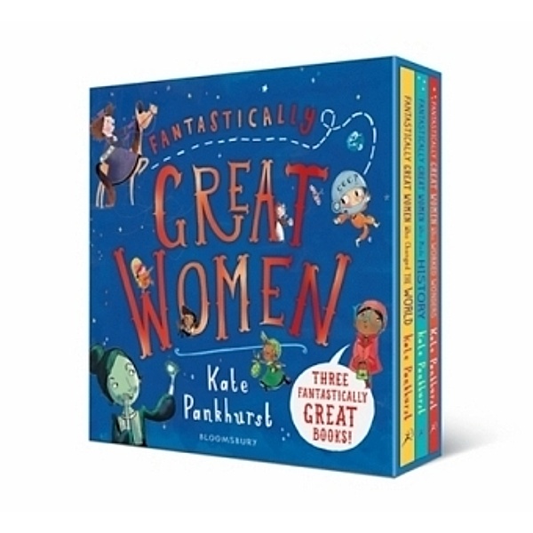 Fantastically Great Women Boxed Set, m. Buch, m. Buch, m. Buch, 3 Teile, Kate Pankhurst