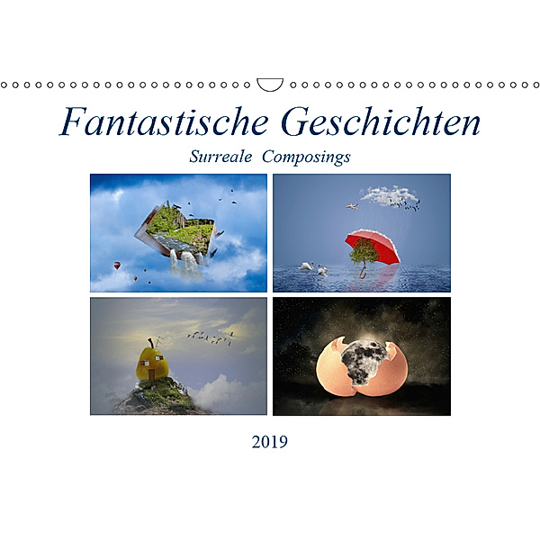 Fantastische Geschichten (Wandkalender 2019 DIN A3 quer), Ursula Di Chito
