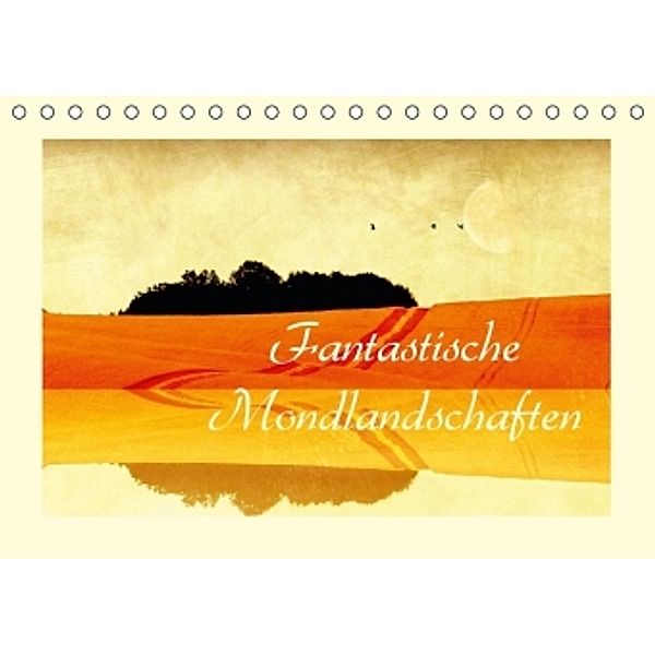 Fantastische Mondlandschaften (Tischkalender 2015 DIN A5 quer), Heike Hultsch