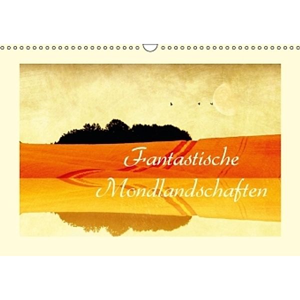 Fantastische Mondlandschaften (Wandkalender 2015 DIN A3 quer), Heike Hultsch