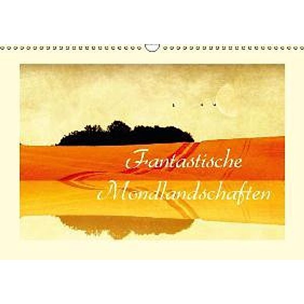 Fantastische Mondlandschaften (Wandkalender 2016 DIN A3 quer), Heike Hultsch