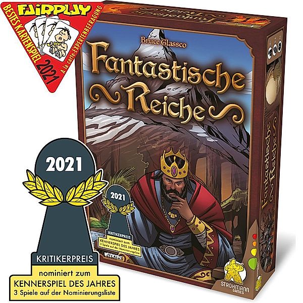 Asmodee, Strohmann Games Fantastische Reiche (Spiel), Bruce Glassco