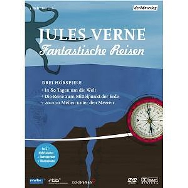Fantastische Reisen: In 80 Tagen um die Welt / Die Reise zum Mittelpunkt, Jules Verne