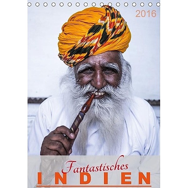 Fantastisches Indien (Tischkalender 2017 DIN A5 hoch), Martin Quedenbaum