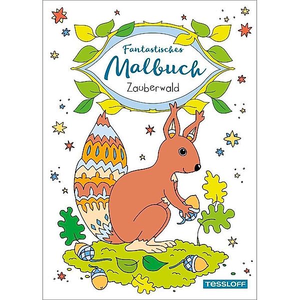 Fantastisches Malbuch – Zauberwald