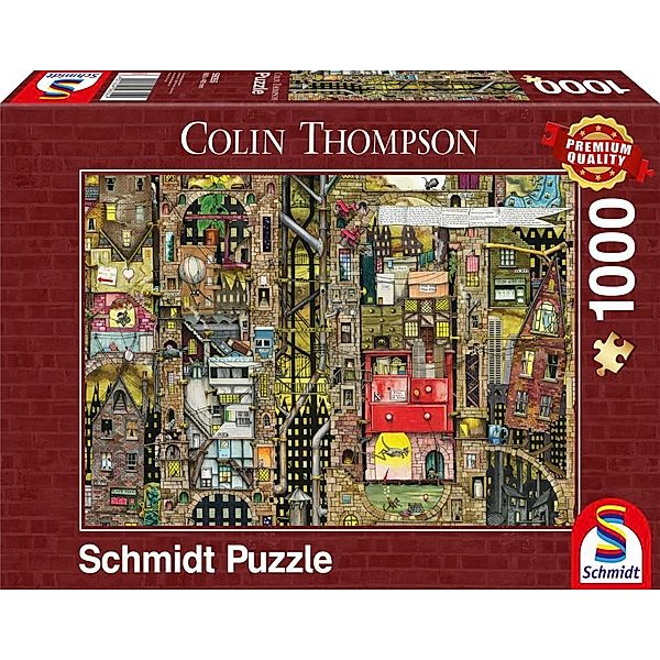 Fantastisches Stadtbild (Puzzle), Colin Thompson