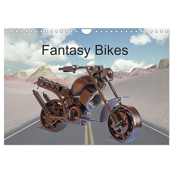 Fantasy Bikes (Wandkalender 2025 DIN A4 quer), CALVENDO Monatskalender, Calvendo, München, Dr. Michael Rautenberg