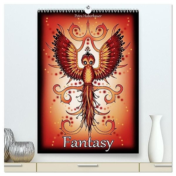 Fantasy (hochwertiger Premium Wandkalender 2024 DIN A2 hoch), Kunstdruck in Hochglanz, Pezi Creation