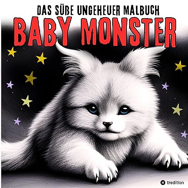 Fantasy Malbuch Baby Monster Süsse Ungeheuer Ausmalbilder - Niedliche Fantasiewesen für Erwachsene, Teenager, Kinder, Millie Meik