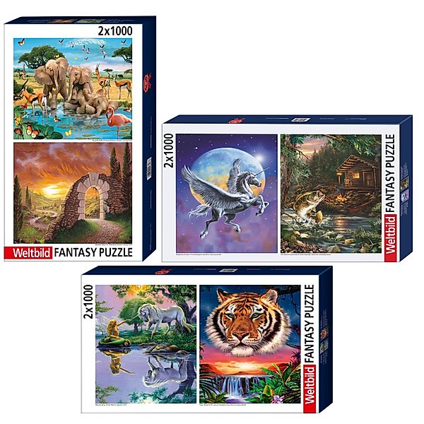 Fantasy Puzzle 6er-Set