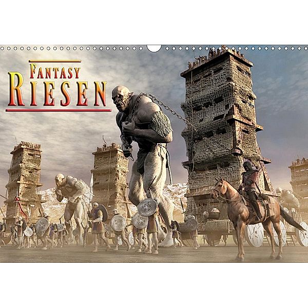 Fantasy Riesen (Wandkalender 2021 DIN A3 quer), Karsten Schröder