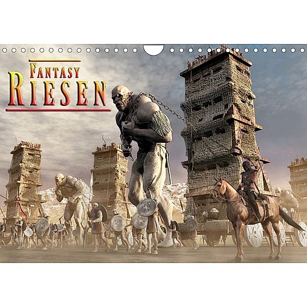 Fantasy Riesen (Wandkalender 2023 DIN A4 quer), Karsten Schröder