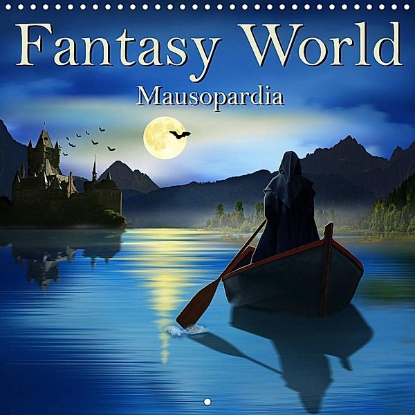 Fantasy World Mausopardia (Wall Calendar 2022 300 × 300 mm Square), Monika Jüngling alias Mausopardia