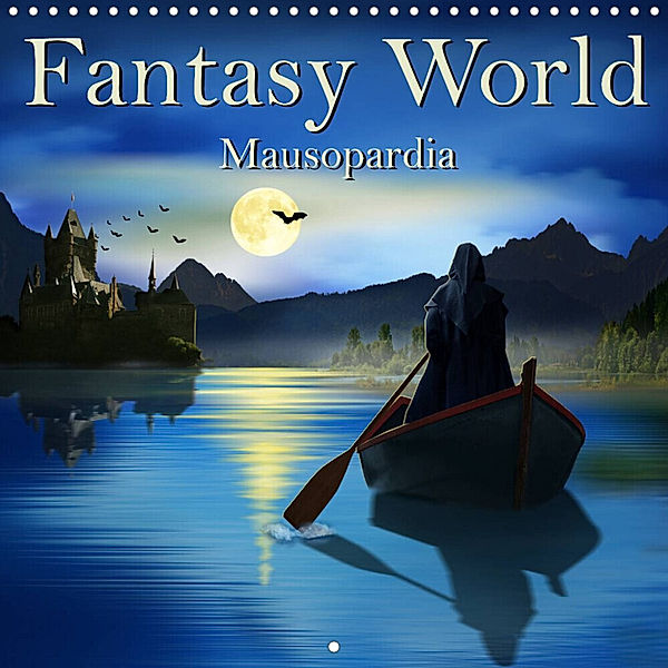 Fantasy World Mausopardia (Wall Calendar 2023 300 × 300 mm Square), Monika Jüngling alias Mausopardia