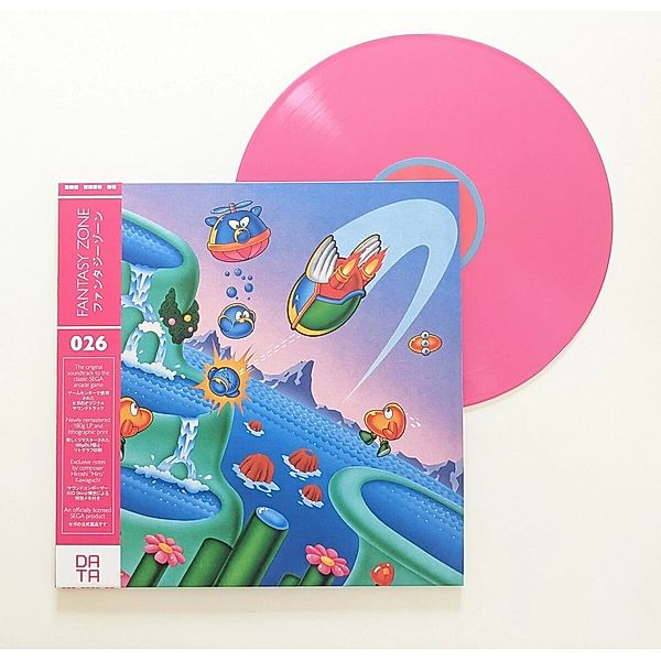 Fantasy Zone (180g Remastered Opaque Pink Lp) (Vinyl), Ost, Hiroshi Kawaguchi