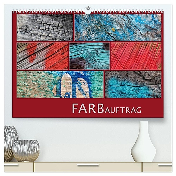 FARBauftrag (hochwertiger Premium Wandkalender 2024 DIN A2 quer), Kunstdruck in Hochglanz, Kathrin Sachse