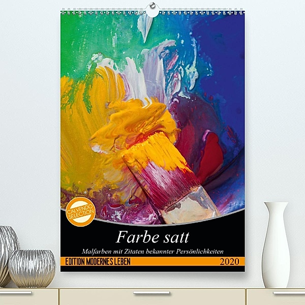Farbe satt (Premium-Kalender 2020 DIN A2 hoch), Ulrike Gruch