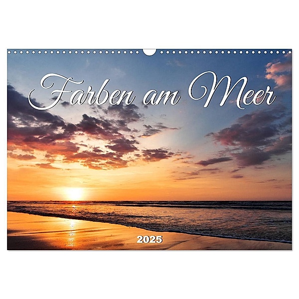 Farben am Meer (Wandkalender 2025 DIN A3 quer), CALVENDO Monatskalender, Calvendo, Bianca Schumann