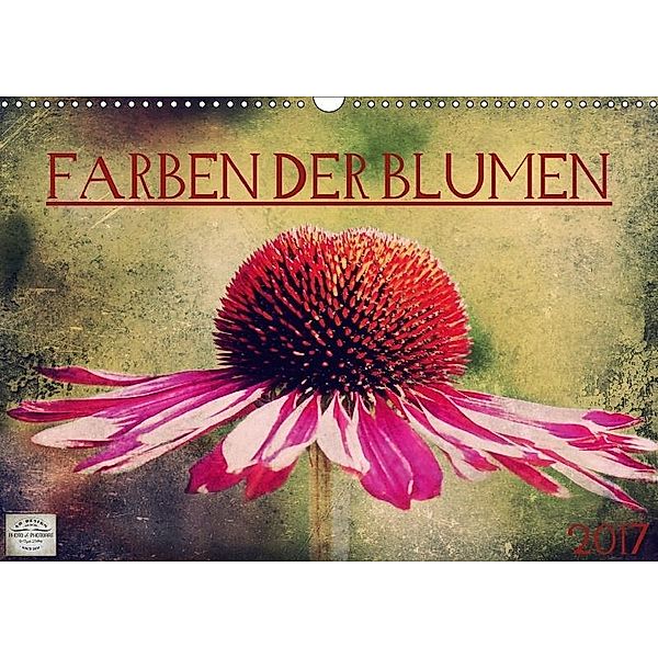Farben der Blumen (Wandkalender 2017 DIN A3 quer), Angela Dölling