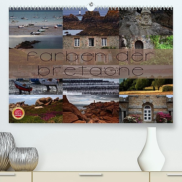 Farben der Bretagne (Premium, hochwertiger DIN A2 Wandkalender 2023, Kunstdruck in Hochglanz), Martina Cross