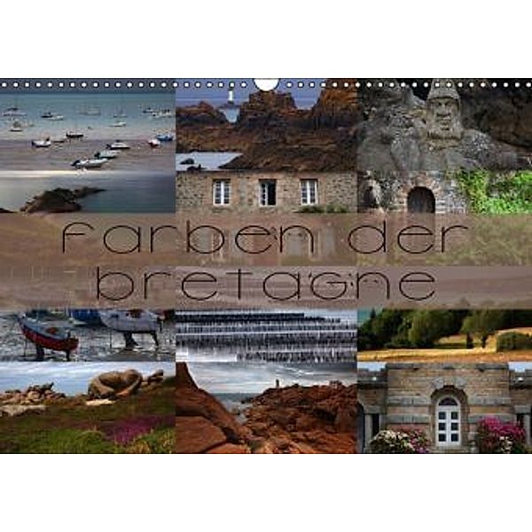 Farben der Bretagne (Wandkalender 2015 DIN A3 quer), Martina Cross