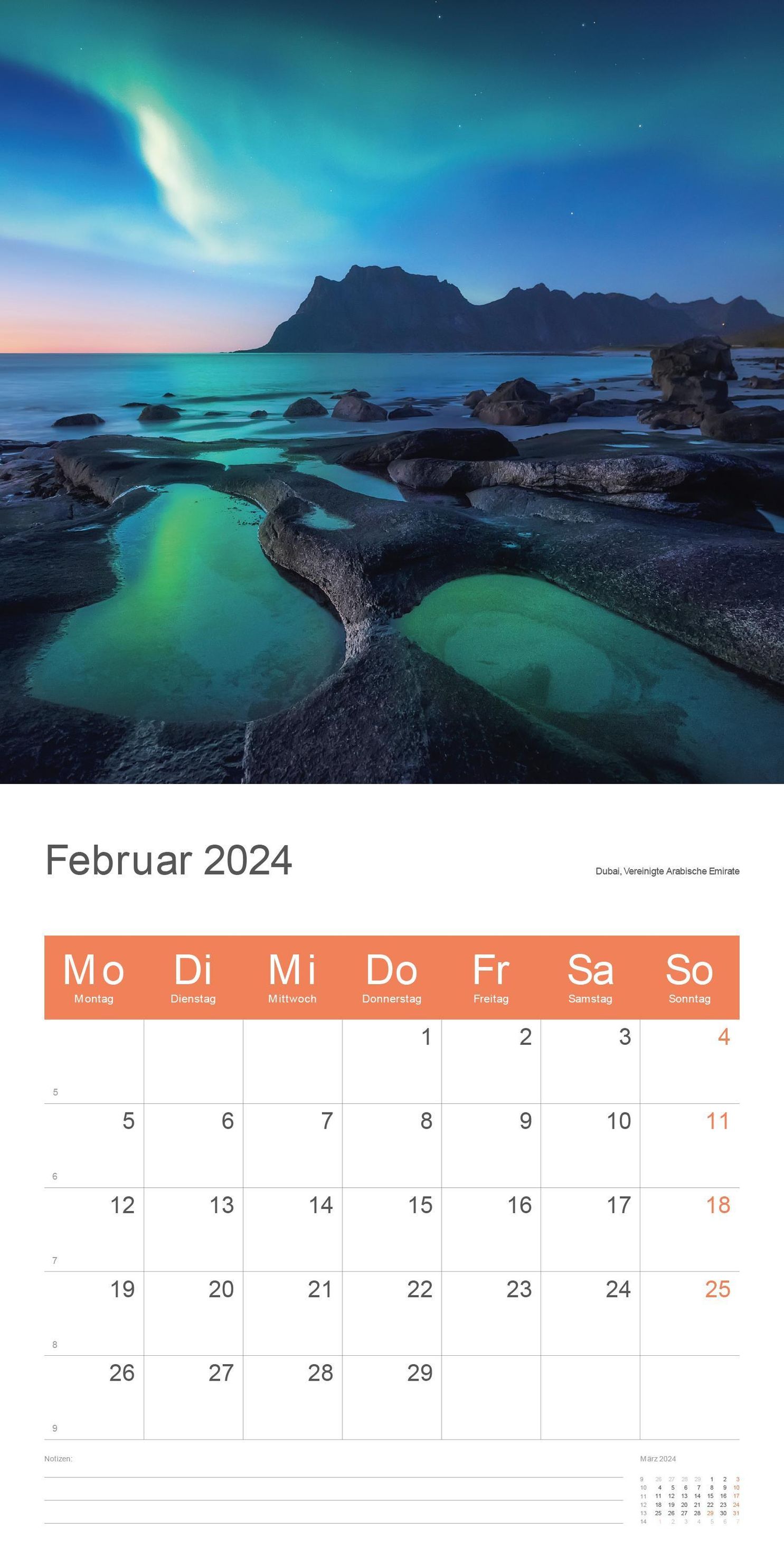 Farben der Erde - KUNTH Broschurkalender 2024 - Kalender bestellen