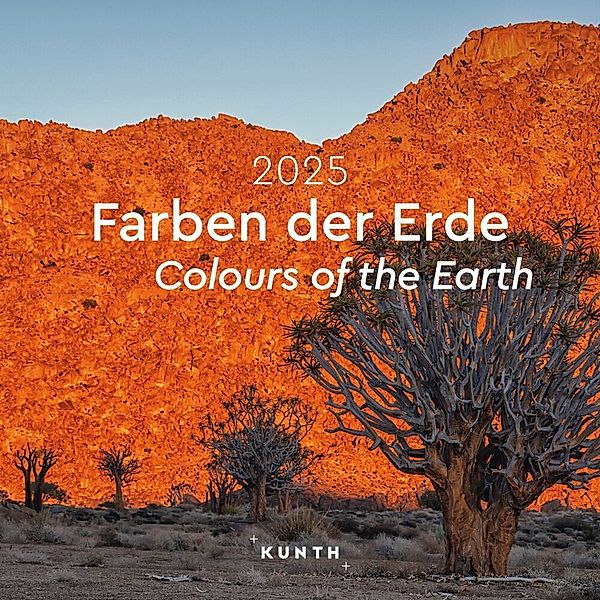 Farben der Erde - KUNTH Broschurkalender 2025