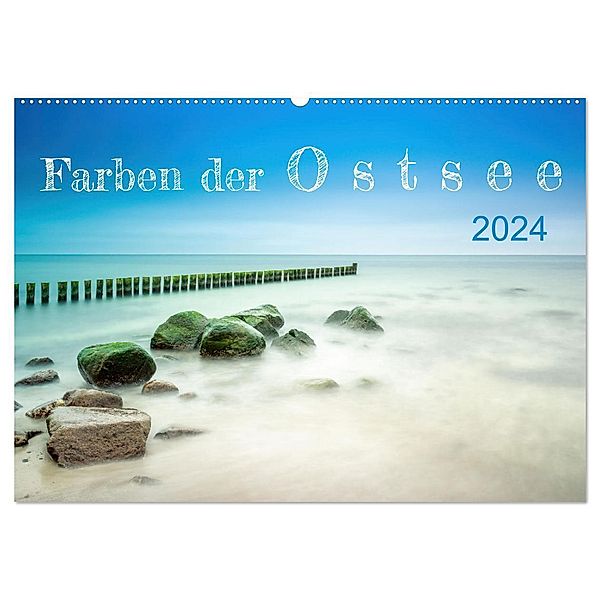 Farben der Ostsee (Wandkalender 2024 DIN A2 quer), CALVENDO Monatskalender, Margret Rath Photography