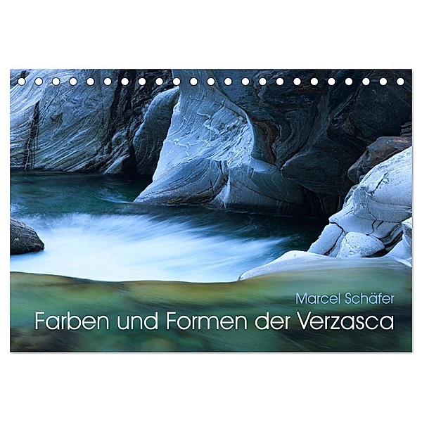 Farben und Formen der Verzasca (Tischkalender 2024 DIN A5 quer), CALVENDO Monatskalender, Marcel Schäfer