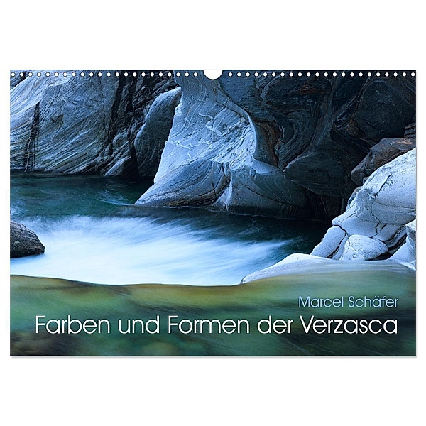 Farben und Formen der Verzasca (Wandkalender 2024 DIN A3 quer), CALVENDO Monatskalender, Marcel Schäfer