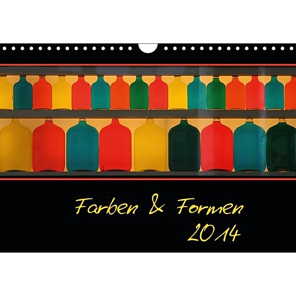 Farben und Formen (Wandkalender 2014 DIN A4 quer)