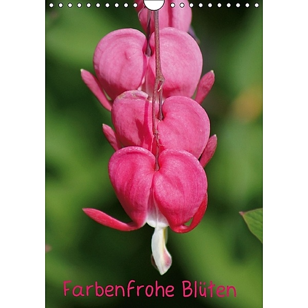 Farbenfrohe Blüten (Wandkalender 2014 DIN A4 hoch), kattobello