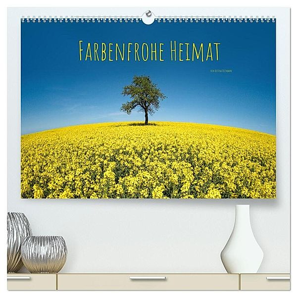 Farbenfrohe Heimat (hochwertiger Premium Wandkalender 2024 DIN A2 quer), Kunstdruck in Hochglanz, Bettina Dittmann