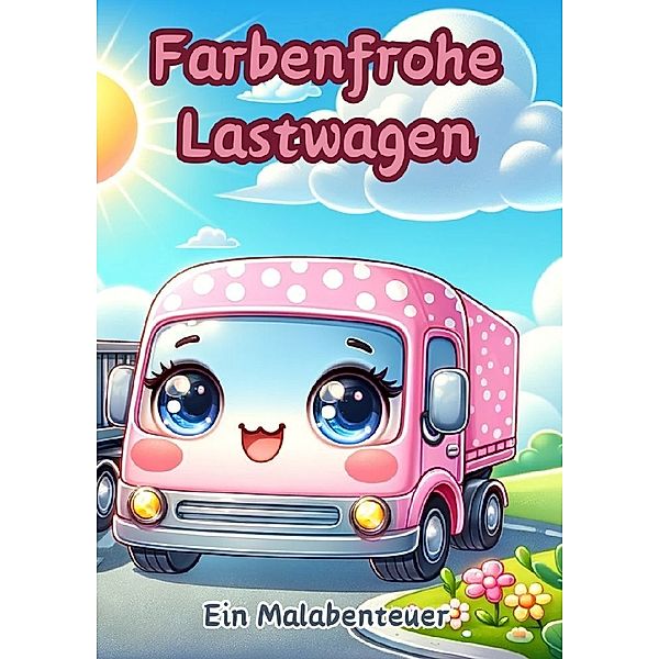 Farbenfrohe Lastwagen, Maxi Pinselzauber