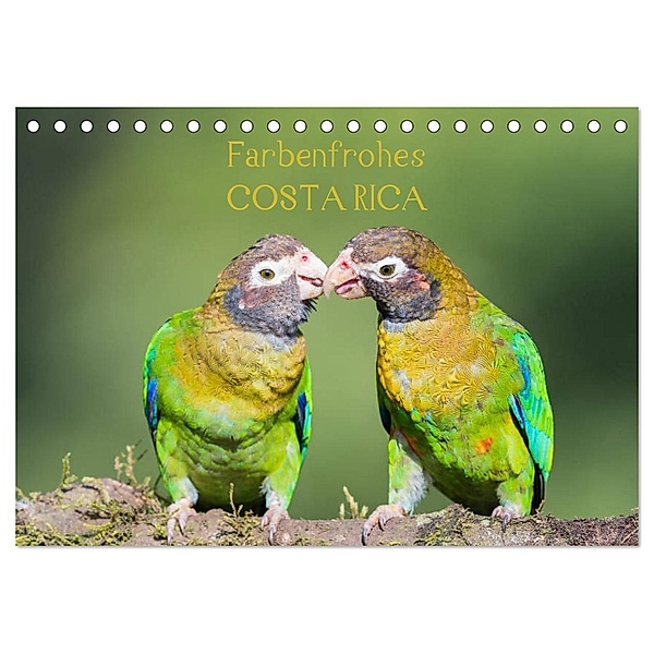 Farbenfrohes Costa Rica (Tischkalender 2024 DIN A5 quer), CALVENDO Monatskalender, www.sonja-jordan.at, Sonja Jordan