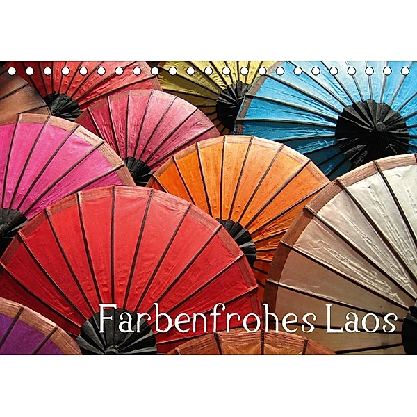 Farbenfrohes Laos (Tischkalender 2018 DIN A5 quer), Heinz Gutersohn