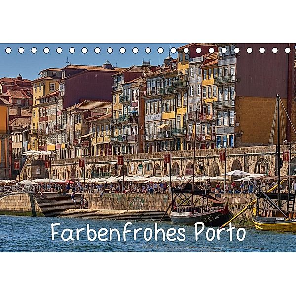 Farbenfrohes Porto (Tischkalender 2021 DIN A5 quer), Mark Bangert