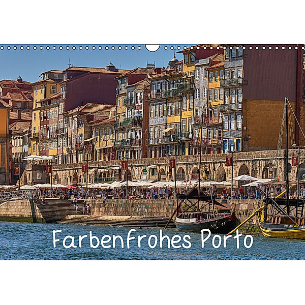 Farbenfrohes Porto (Wandkalender 2019 DIN A3 quer), Mark Bangert