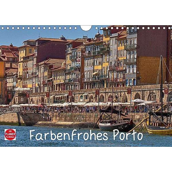 Farbenfrohes Porto (Wandkalender 2020 DIN A4 quer), Mark Bangert