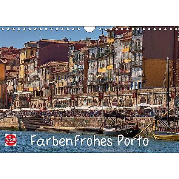 Farbenfrohes Porto (Wandkalender 2021 DIN A4 quer), Mark Bangert